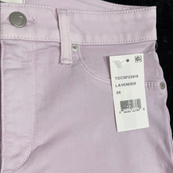 Joe's The Icon Mid Rise Skinny Crop Lavender Jeans. 25, 26, 30 - Picture 6 of 13